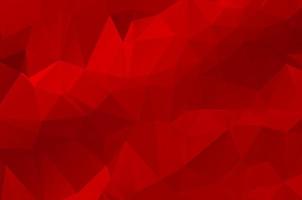 Red Low poly crystal background. Polygon design pattern. environment green Low poly vector illustration, low polygon background.