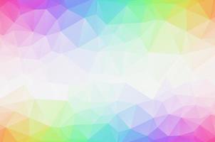 Light colorful Low poly crystal background. Polygon design pattern. Low poly vector illustration, low polygon background.