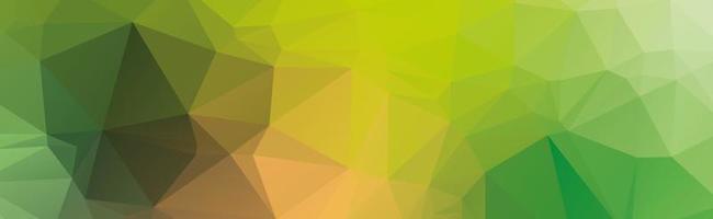 Green polygonal crystal background. Polygon design pattern. Environment green low poly vector illustration and backdrop.