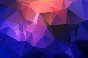 Light colorful Low poly crystal background. Polygon design pattern. Low poly vector illustration, low polygon background.