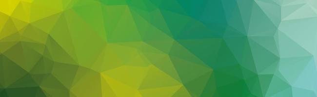 Green polygonal crystal background. Polygon design pattern. Environment green low poly vector illustration and backdrop.