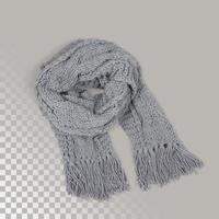 Grey scarf for Christmas gift photo