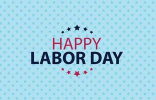 Happy Labor Day Poster Vector Illustration