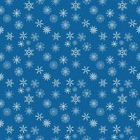 Christmas Snowflakes. seamless pattern. Background. Vector Illustration.