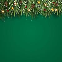 Abstract Holiday New Year and Merry Christmas Background. Vector Illustration