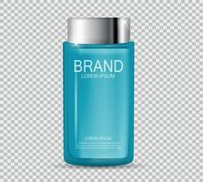 Design Cosmetics Product  Template for Ads or Magazine Background. 3D Realistic Vector Iillustration