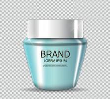 Design Cosmetics Product  Template for Ads or Magazine Background. 3D Realistic Vector Iillustration