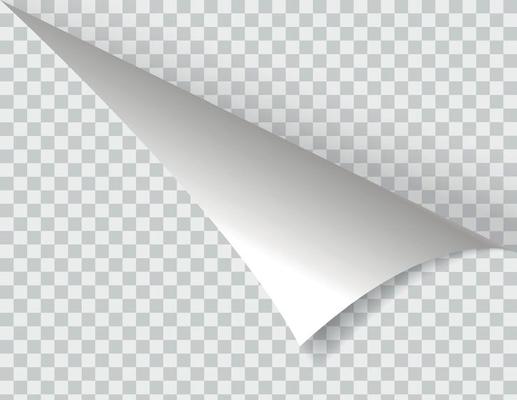 Shape of bent angle is free for filling. Vector Illustration.