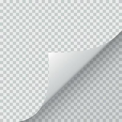 Shape of bent angle is free for filling. Vector Illustration.