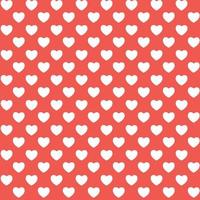 Abstract Seamless Pattern Background witj Love Heart Symbol. Vector Illustration