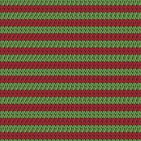 Embroidery Seamless Pattern Ornament with Colored Lines on a Black Background. Vector Illustration