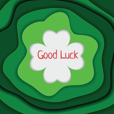 Good Luck Background Vector Illustration