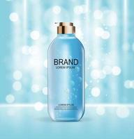 Design Cosmetics Product  Template for Ads or Magazine Background. 3D Realistic Vector Iillustration