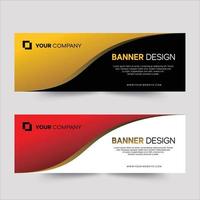 Cool and modern banners for professional companies... vector