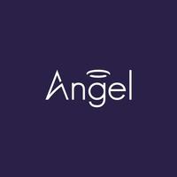 the modern and attractive ANGEL logo vector