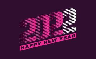 Happy New Year 2022 Artistic Transparent Wishing Celebration Script Text Lettering Celebrate Festival Premium Modern Minimal Alphabet Numeric Letters Editable Vector File