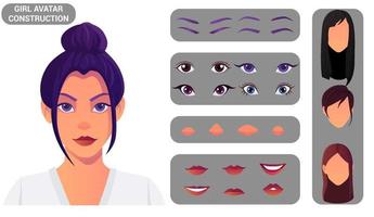 Woman avatar maker 532485 Vector Art at Vecteezy