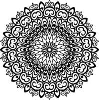 Mandalas coloring book pages, Decorative round ornament in flower shape, Oriental vector, Anti-stress therapy patterns, Weave design elements, Yoga logos Vector