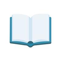Open book vector. education concept online learning vector