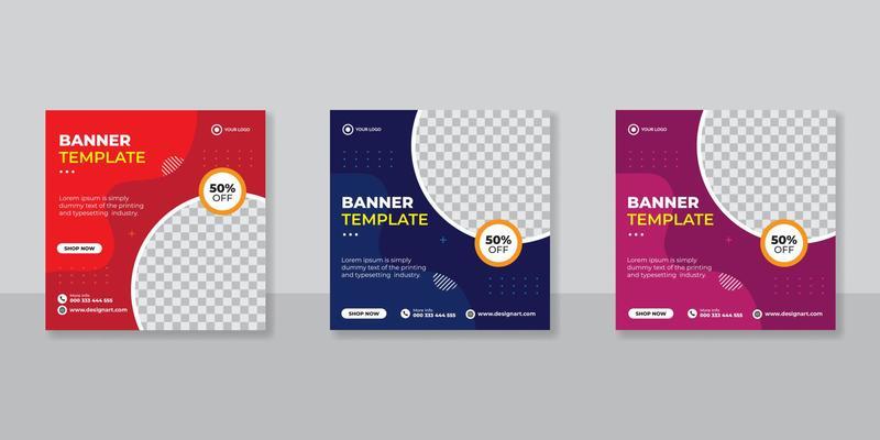 Social media template business agency for digital marketing and business sale promo. furniture or fashion advertising. banner offer. promotional mockup photo vector frame