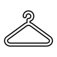 Hanger Line Icon vector