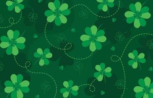 Saint Patrick's Day Clover Background