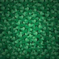 Saint Patrick's Day Clover Background vector