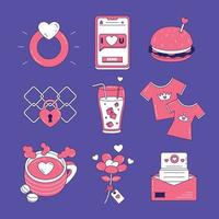 Valentines Icon Collection vector