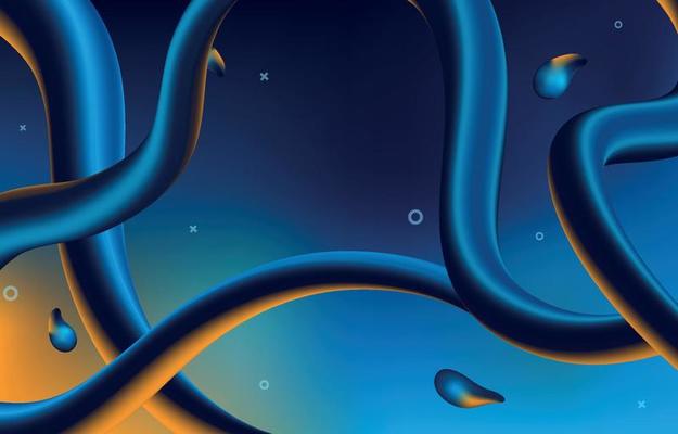 Fluid Blue Background