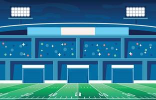 fondo del estadio superbowl vector