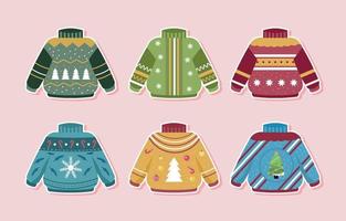 Ugly Sweater Collection vector