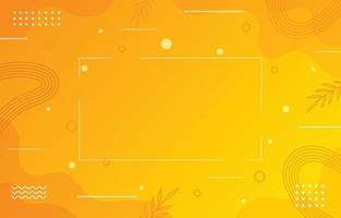 Yellow Abstract Background Template vector