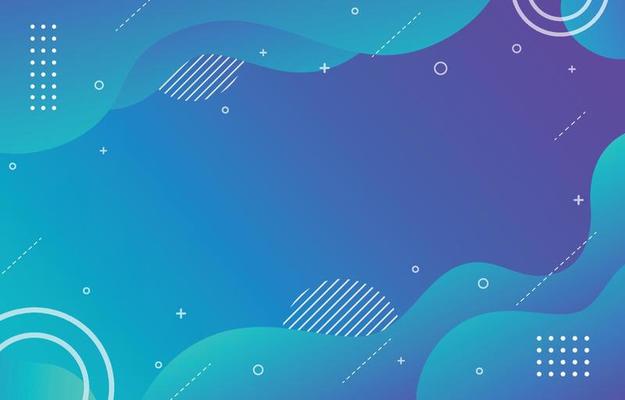 Blue Modern Abstract Background