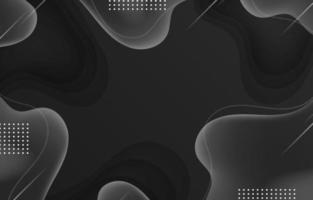 Fluid Gradient Black Background vector