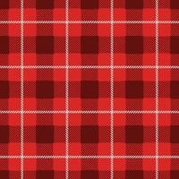 Seamless Buffalo Plaid Christmas Background vector