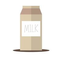 Hand drawn carton milk box packages. Used for poster, banner, web, t-shirt print vector