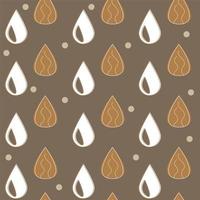 Almond milk - vector set of design elements and pattern for packaging background