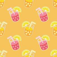 cute stuffs seamless art background vector