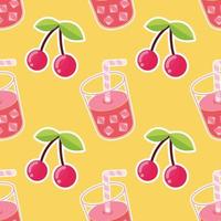 cute stuffs seamless vector wallpaper background