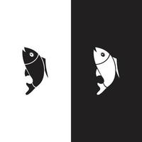 Fish logo template creative vector