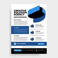 Business Flyer Layout vector