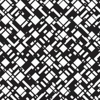 patrón geométrico abstracto sin fisuras. elegante fondo negro pictograma abstracto. papel pintado ornamental cuadrado moderno elegante vector