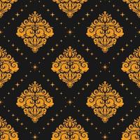 damask seamless pattern background. Elegant luxury texture for wallpapers, backgrounds and page fill. vector