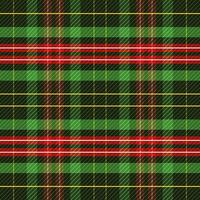 Christmas background with a plaid pattern vector