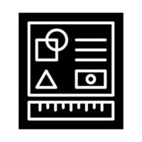 Prototype Glyph Icon vector