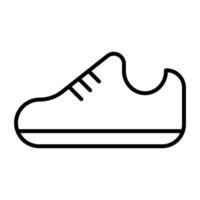Shoes Line Icon vector
