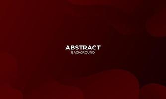 Abstract Red Fluid Wave Background vector