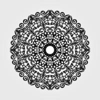 Vector round abstract circle. Mandala style.