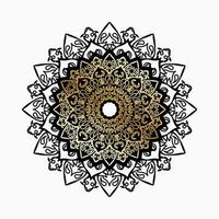 Vector round abstract circle. Luxury Mandala style.