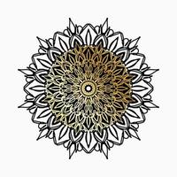 diseño de mandala indio ornamental de lujo vector